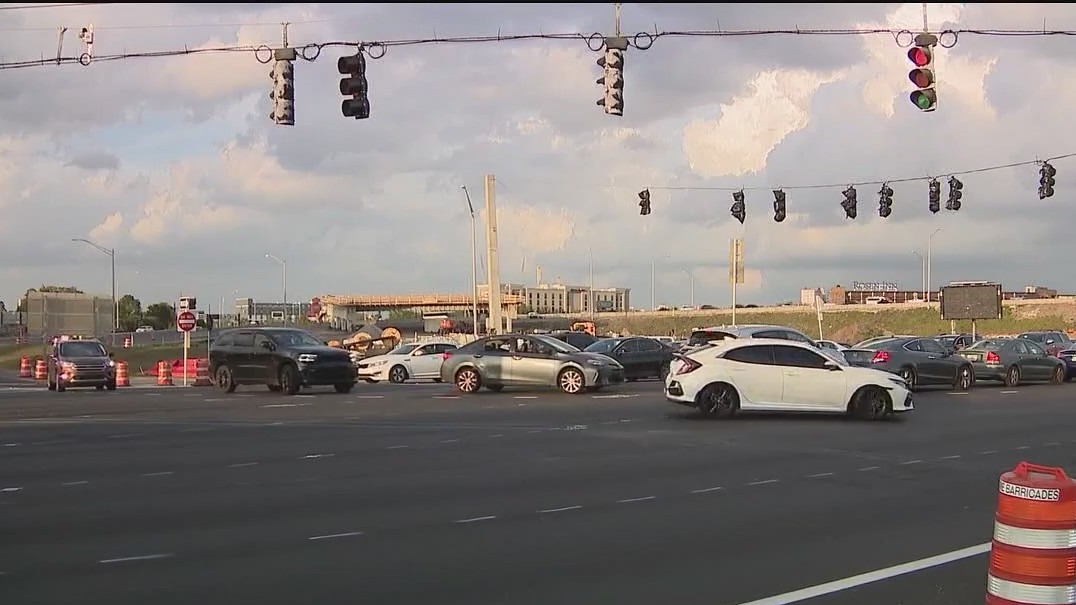 New traffic pattern opens near I-4